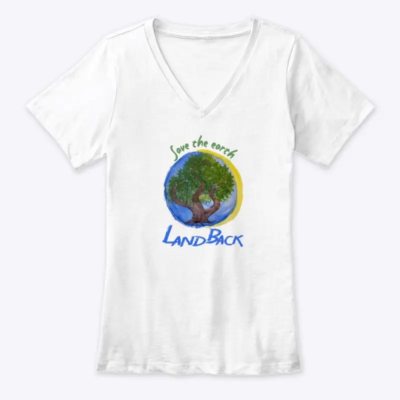 Save the Earth. LAND BACK